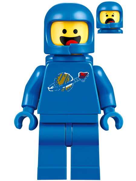 Минифигурка Lego Movie Benny - Smile / Scared tlm107 N